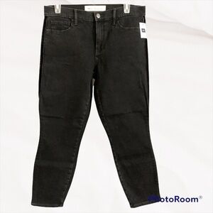 Gap jeans 1969 Black true skinny ankle Size 28P